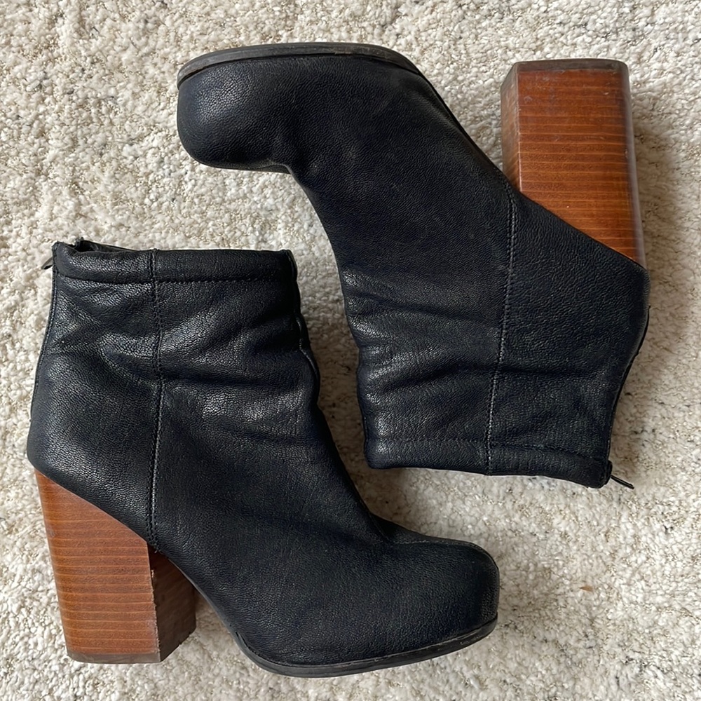 Jeffrey Campbell ‘Havana’ Heeled Booties 8.5